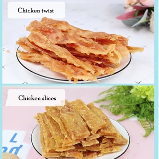 【CAT&DOG】ขนมขบเคี้ยวสัตว์เลี้ยงเพื่อสุขภาพและอร่อยไก่กระตุกอาหารสัตว์เลี้ยงสุนัขอาหารสัตว์เลี้ยงรักษาสุนัขรักษาทันตก