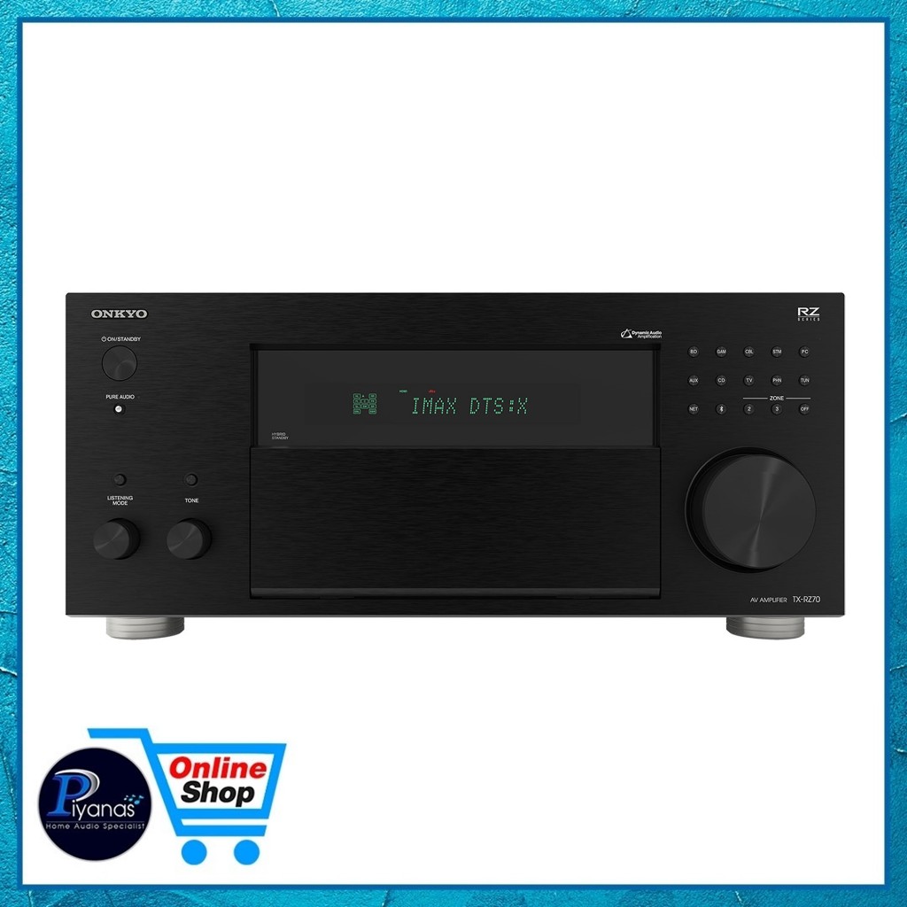 ONKYO : TX-RZ70 (BLACK) A/V Receiver /piyanas electric/ปิยะนัส อิเล็คทริคส์