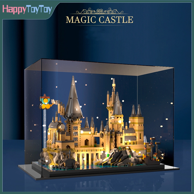 ปราสาทฮอกวอตส์แฮร์รี่พอตเตอร์ ชุดตัวต่อ ของขวัญประกอบ ของเล่นสำหรับเด็กชาย