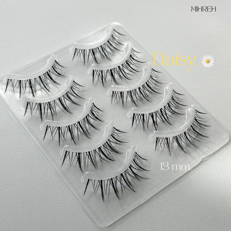 [4156] (พร้อมส่ง) ขนตาปลอมรุ่น 𝔻𝕒𝕚𝕤𝕪 ความยาว 13 mm บรรจุ 5 คู่