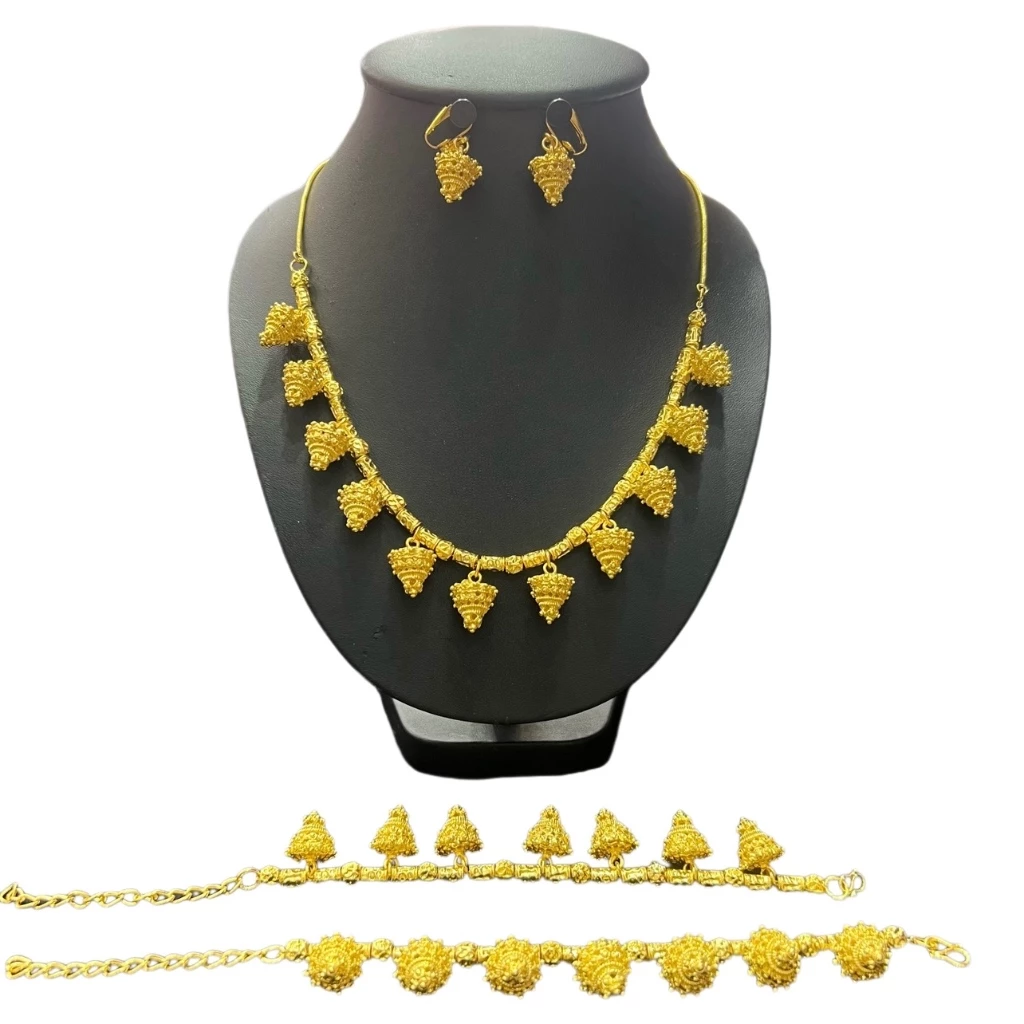 Accesoories ชุดไทยชุดแต่งงานโบราณสร้อยคอลูกปัด เครื่องประดับชุดไทย