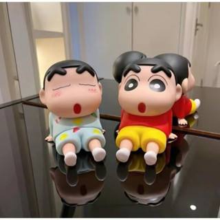 🚚พร้อมส่ง🚚 ขาตั้งมือถือ ลายเครยอนชินจังใส่ชุดนอน ชินจังขี้เก…