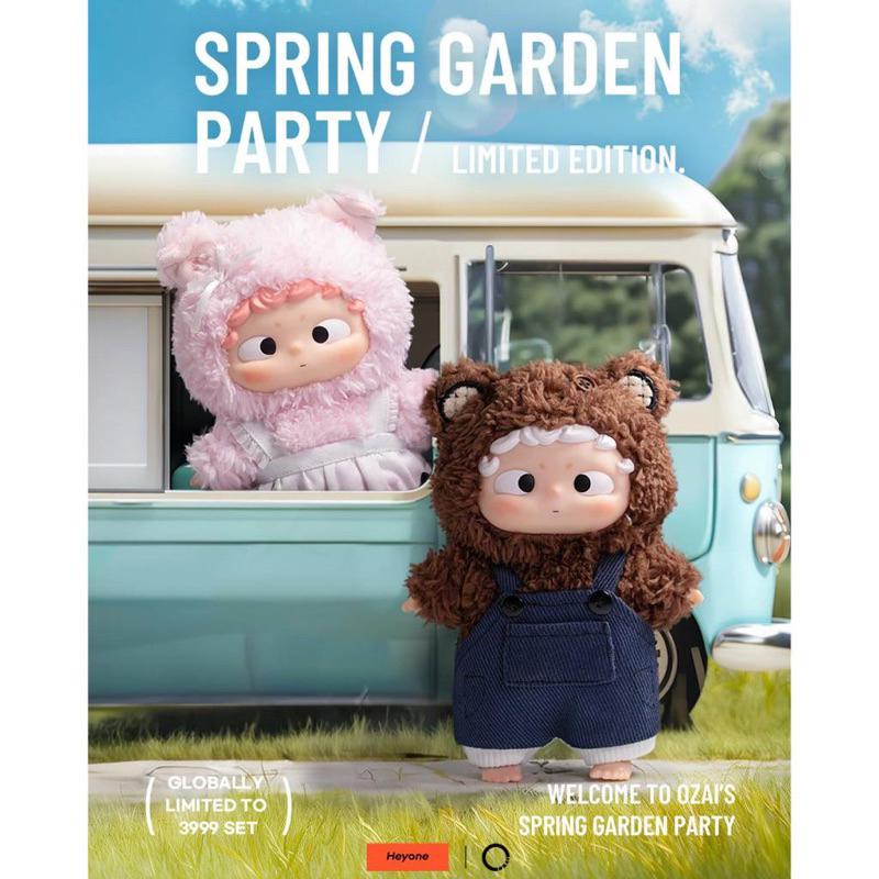 OZAI พวงกุญแจของแท้100%🔥พร้อมส่งไม่ต้องรอ🔥ozai Spring Garden Party Heyone🔥(ลุ้นซีเครทเอง)🔥