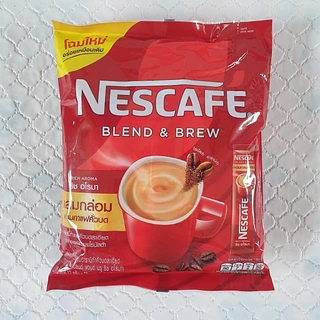 กาแฟซองสำเร็จรูป 3 in 1 เนสกาแฟ เบลนด์ แอนด์ บรู ริช อโรมา รสชาติกลมกล่อมลงตัว (17 กรัม x 20 ซอง)