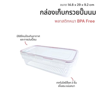 กล่องเก็บกรวยปั๊มแฮนด์ฟรี กล่องเก็บ Hands-free ได้ 2 ข้าง
