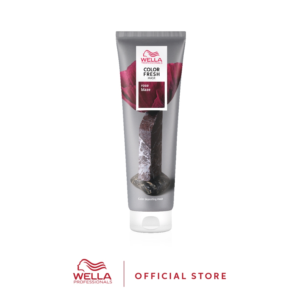 Wella Professionals คัลเลอร์เฟรช มาสก์ โรส เบลซ 150 มล. Color Fresh Mask ROSE BLAZE 150ml.