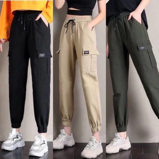 มีเชือกผูกเอว กางเกงทำงานลำลอง สไตล์เกาหลี สำหรับผู้หญิง ผ้านุ่ม สวมใส่สบาย ทรงเข้ารูป ขายาว เอวยางยืดสูง K91