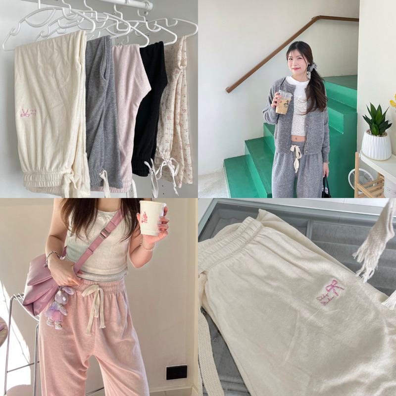 (เก็บโค้ดลดเพิ่ม15-30%) Comfy Pants - กางเกงผ้านุ่มขาปล่อย