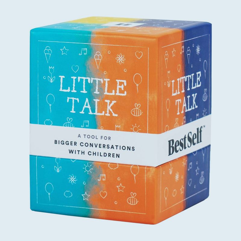 BestSelf Co. Little Talk Deck - Kids Conversation Starter Cards