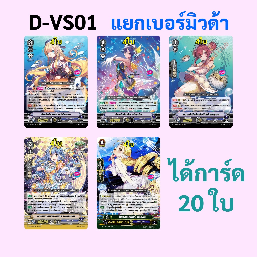 แวนการ์ด D-VS01 แยกแคลน เบอร์มิวด้า