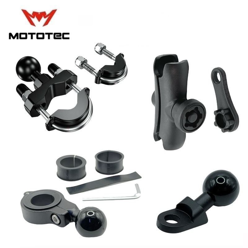 MOTOTEC Spare Part อะไหล่ สำหรับที่จับโทรศัพท์มือถือมอเตอร์ไซด์ MOTOTEC รุ่น MT-QD03 และ MT-QD04 (รุ่นหัวบอลใหญ่ 25 มม.)