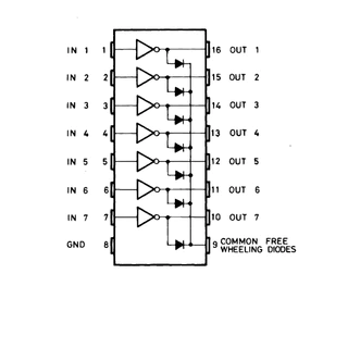 ULN2003A ULN2003 ULN2003AN IC DIP-16 dip