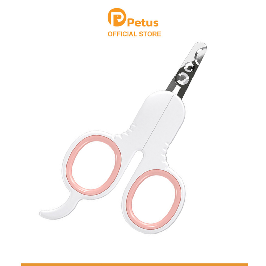 Petus กรรไกรตัดเล็บสัตว์เลี้ยง กรรไกรตัดเล็บแมว หมา แบบ 2in1 สามารถใช้ได้ทั้งแมวเด็กและแมวโต