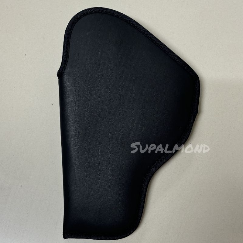 ซองปืนพกซ่อน (ใช้พกด้านใน) หนังเทียมสีดำและสีน้ำตาล ตะขอพลาสติก รุ่น glock19,17,26, Sig p320, p365,CZ,92F,1911,PX4,7.65 - รูปที่ 3