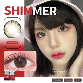 🔥 คอนแทคเลนส์ ✨ขนาดบิ๊กอาย✨ Shimmer (Lovelylens) Gray / Brown / Black