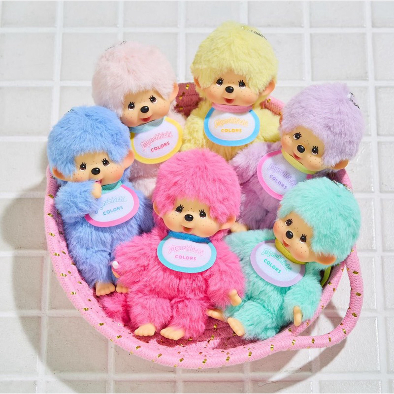 พร้อมส่ว พวงกุญแจม่อนชิ color 3สี ของ rare item มี3สี น้องเป็นกุญแจค่า