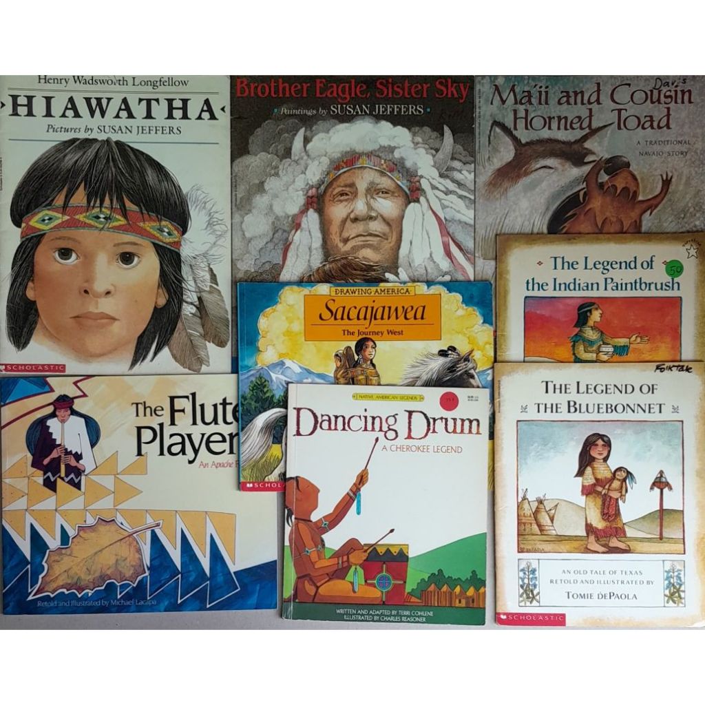 p33-1 Native Americans Picture Book หนังสือมือสอง ปกอ่อน นิทาน