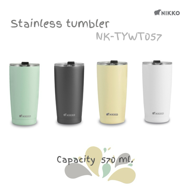 NIKKO แก้วน้ำสแตนเลสสูญญากาศ 570 มล. NK-TW-YT057