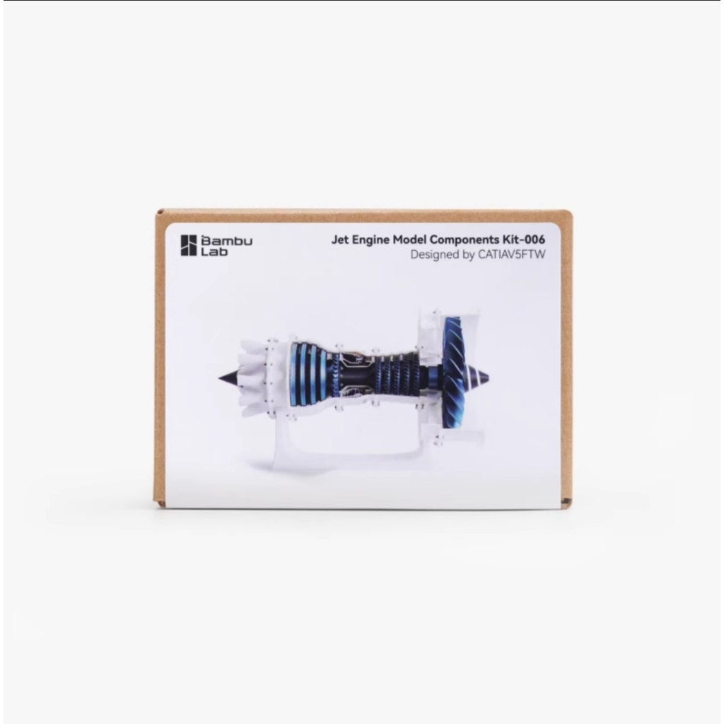 bambulab-MH006 Tuozhu 3D การพิมพ์รุ่นส่วนประกอบเครื่องยนต์การบิน Hardware Kits For Creater