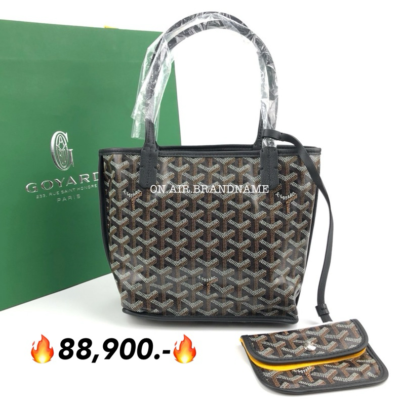 New goyard mini anjou สุดฮิต สีดำ