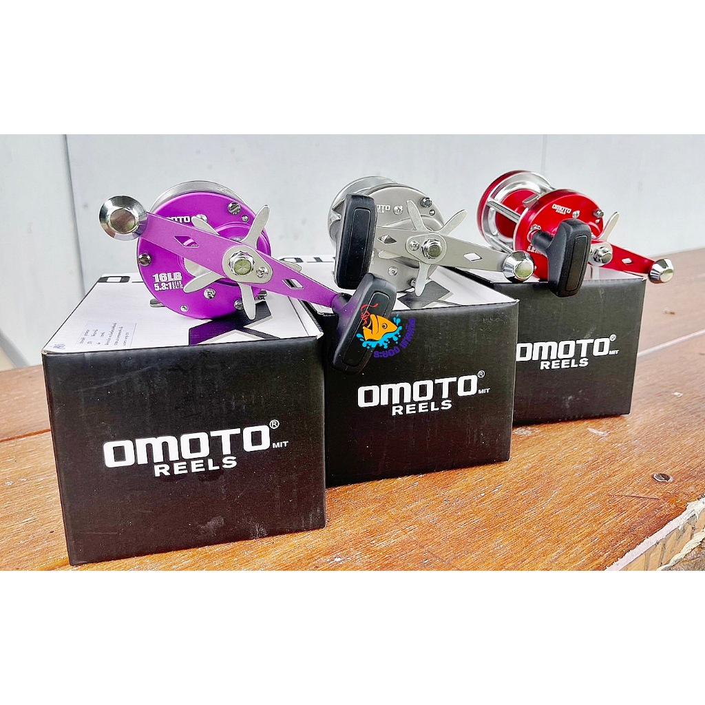 รอกเบท OMOTO X6 SERIES (Premium) งานหน้าดิน มีเฉพาะหมุนขวา