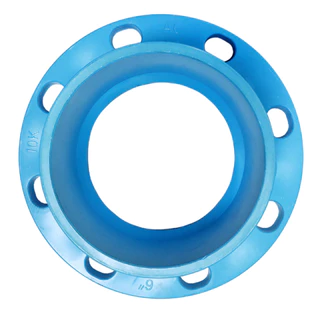 ข้อต่อหน้าจาน Hero หน้าแปลน PVC หน้าแปลนท่อสั้นหน้าจาน 6 นิ้ว (10K) 8 รู หนา 13.5