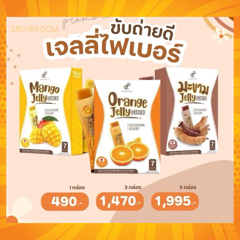 [ราคาตัวแทน 🔥🔥 เจลลี่ไฟเบอร์ ปนันชิตา] Pananchita Jelly fiber detox