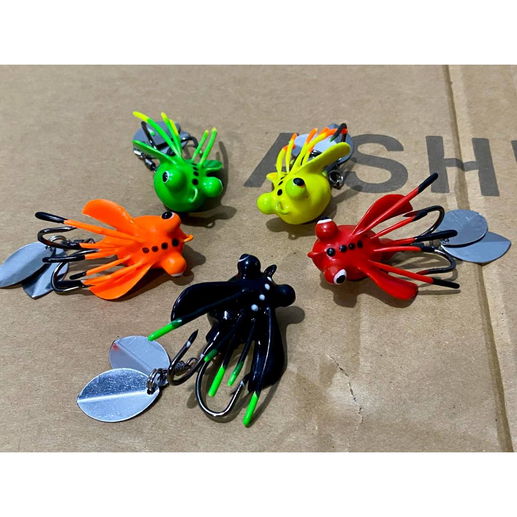 เหยื่อปลอม กบยาง MB Fishing เม่น MB03