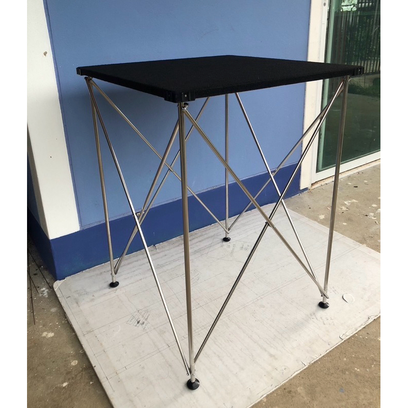 โต๊ะวางมิกซ์วางเครื่องเสียงขนาดกว้าง60xยาว60xสูง80 cm