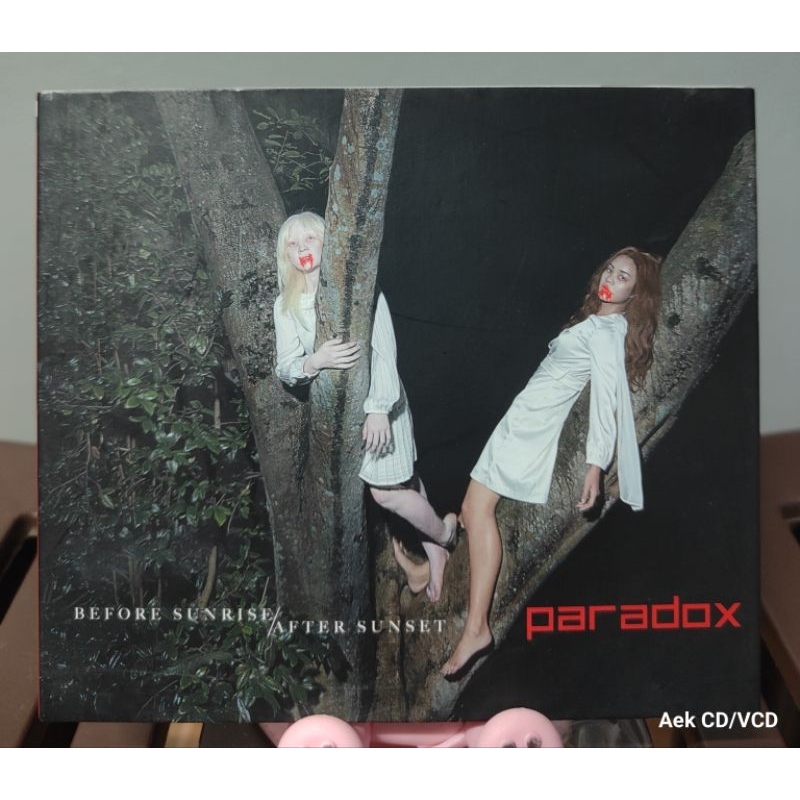 CD Paradox อัลบั้ม Before Sunrise / After Sunset (มือ2) (แผ่นมีรอยขนแมว ไม่ได้เยอะมาก),ฟังได้ปกติ