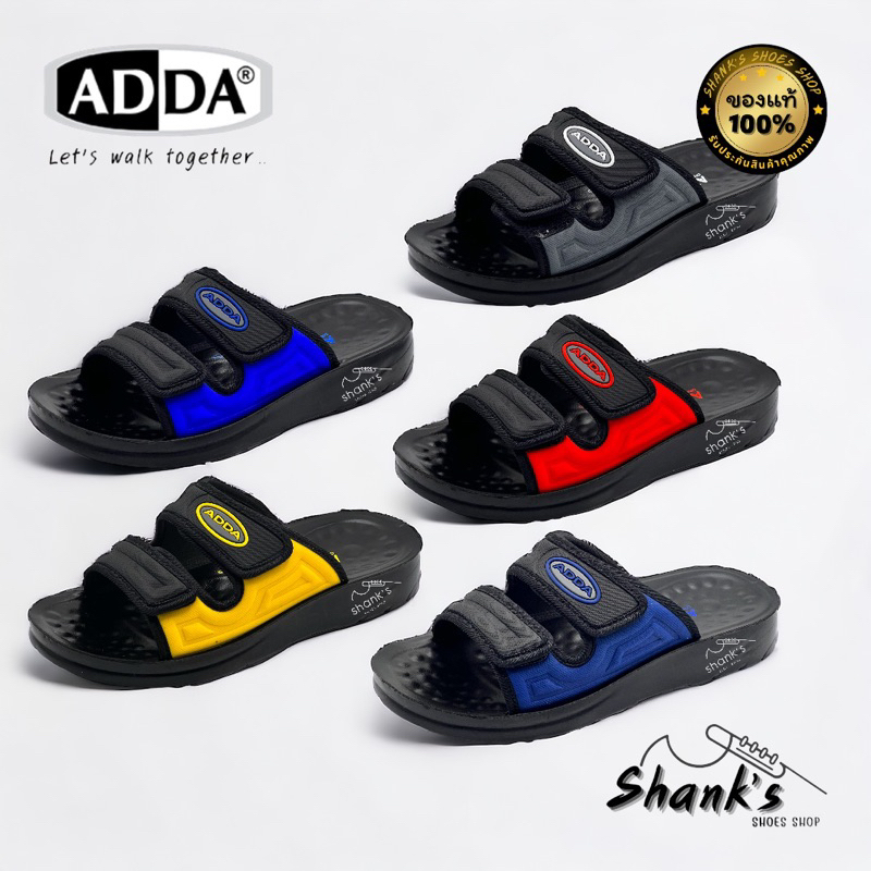 ของแท้ %ส่งไว รองเท้าสวม adda รองเท้าแตะแอดด้า รุ่น7MA03 Size 39-43