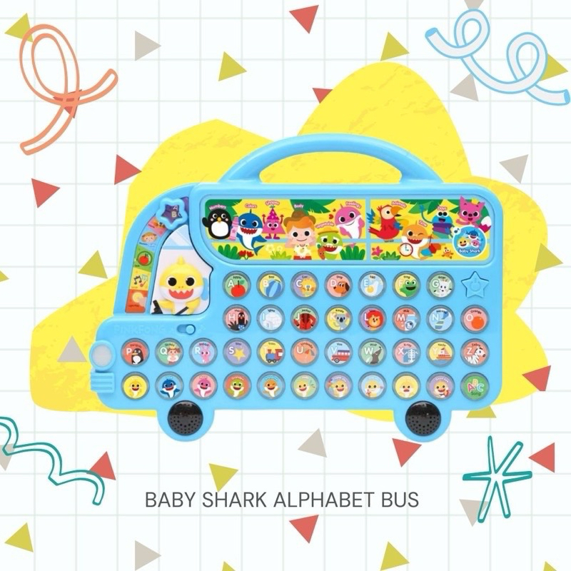ของเล่นฝึกภาษา A-Z มีเพลง Baby Shark  / Baby Shark Alphabet Bus