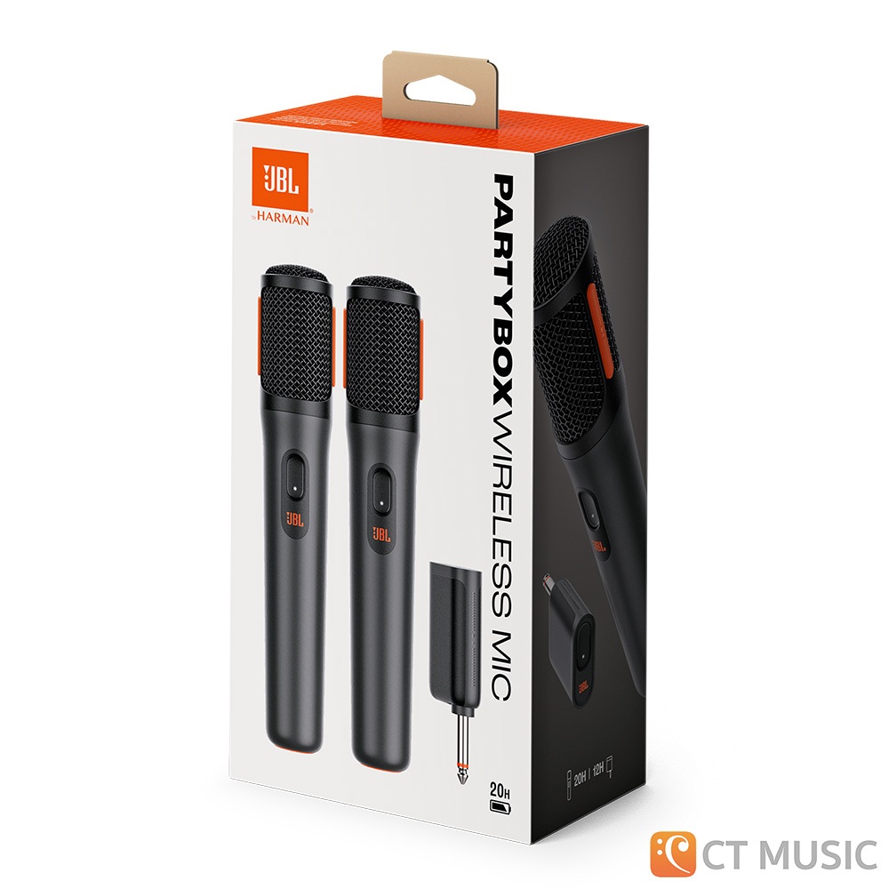 [ใส่โค้ดลด 1000บ.][ส่งด่วนทันที] JBL PARTYBOX Wireless Mic ไมโครโฟน ไร้สาย Microphone Party Box Wireless Microphone