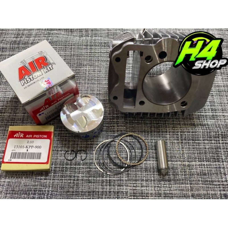 เสื้อสูบWave125+ลูกAIRสลัก15 ขนาด64-65-66-67 4วาล์ว สำหรับ 125 S/R/I บังลม MSX - รูปที่ 2