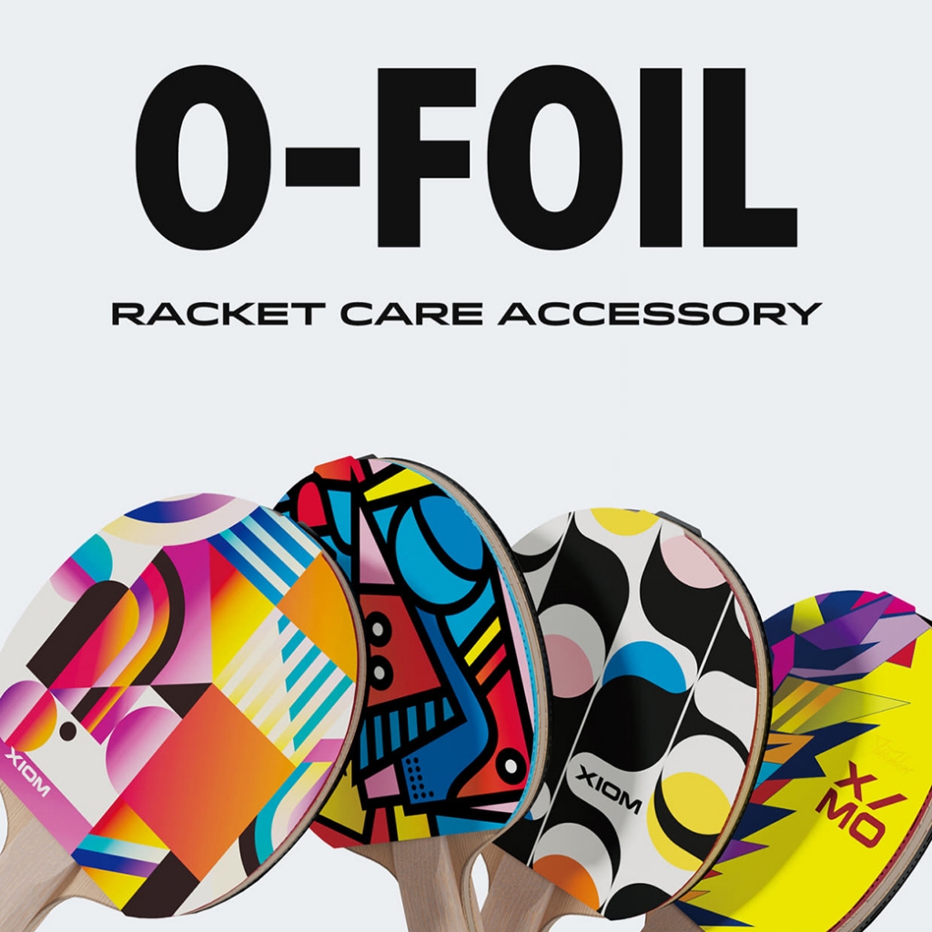 #พลาสติกปิดหน้ายาง Xiom Pecka O-Foil
