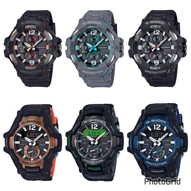 G-SHOCK Gravity รุ่น GR-B300-1/ GR-B300-1A4/ GR-B300-8A2/ GR-B100GB-1DR/ GR-B100-1A3/ GR-B100-1a4