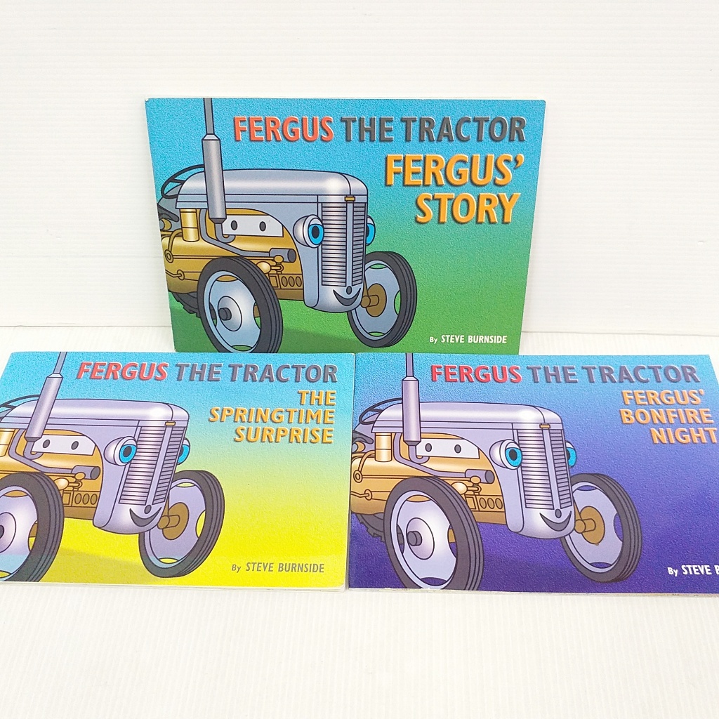 Fergus the Tractor นิทานภาษาอังกฤษ มือสอง รถแทรกเตอร์ ปกอ่อน