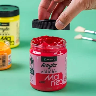 Marie‘s สีอะคริลิค 300ml สีอคิลิค กันน้ำ หลายสีที่ใช้กันทั่วไป สามารถใช้กับเสื้อหรือรุ่น