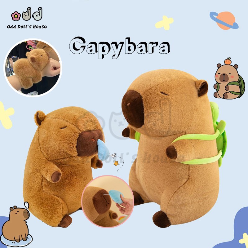 หมอนตุ๊กตานุ่ม รูปการ์ตูน Capybara ของเล่นสําหรับเด็ก