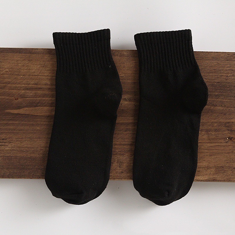 5สี ถุงเท้าข้อสั้น เนื้อผ้านุ่มสบาย ระบายอากาศ ไม่อับชื้น - รูปที่ 3