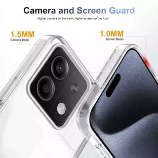 เคสใส แข็ง มาไหม่ ใช้สำหรับ Xiaomi Redmi Note 14 Pro Plus / Redmi Note13 Pro Plus กันกระแท For เสี่ยวมี่ เรดมี่ Note13