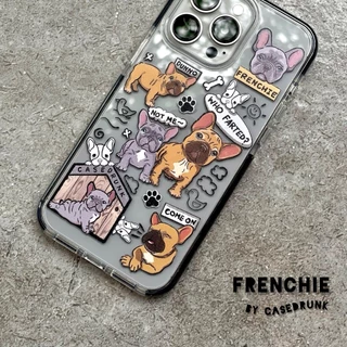 🔥🇹🇭(Premium) Impact Bumper Case FRENCHI เคสสำหรับไอโฟน 15Promax 15 14Promax 14Plus 14Pro 14 13PM - 11