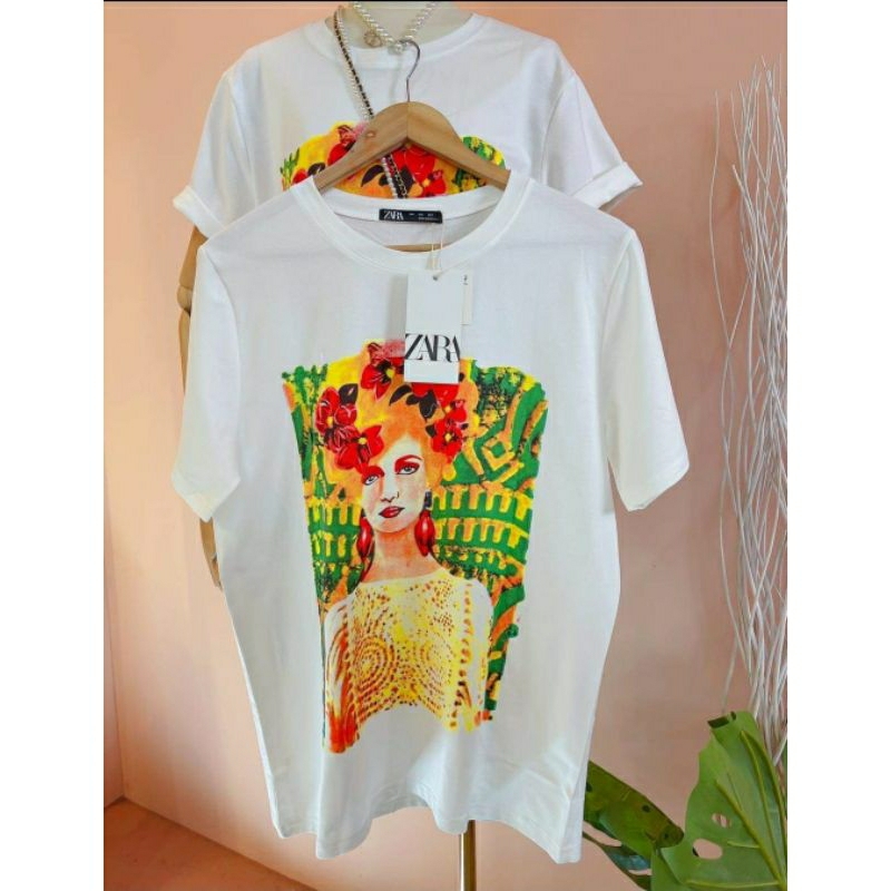 เสื้อยืด ลายชน Shop Zara งาน Hiend Yosita