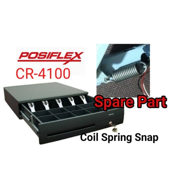 ของใหม่​ สปริงดีด​ ลิ้นชักเก็บเงิน​ Spare​ Part​ Posiflex​ CR-4100​ อะไหล่​ ซ่อมลิ้นชักเก็บเงิน