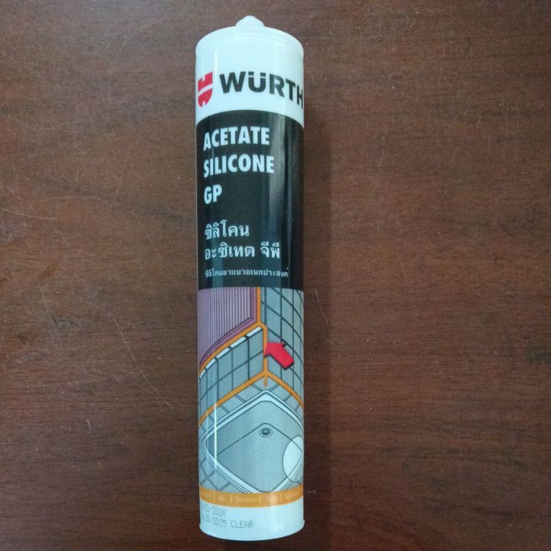 Wurth ซิลิโคน อะซิเทต จีพี