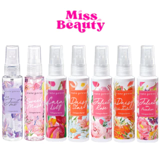 สเปรย์ Cute Press Cologne Spray คิวเพรส โคโลญ จัสมี / คาร่าลิลลี่ / จูเลียตโรส / เดซี่สตาร์ 60 มล. คิวท์เพรส