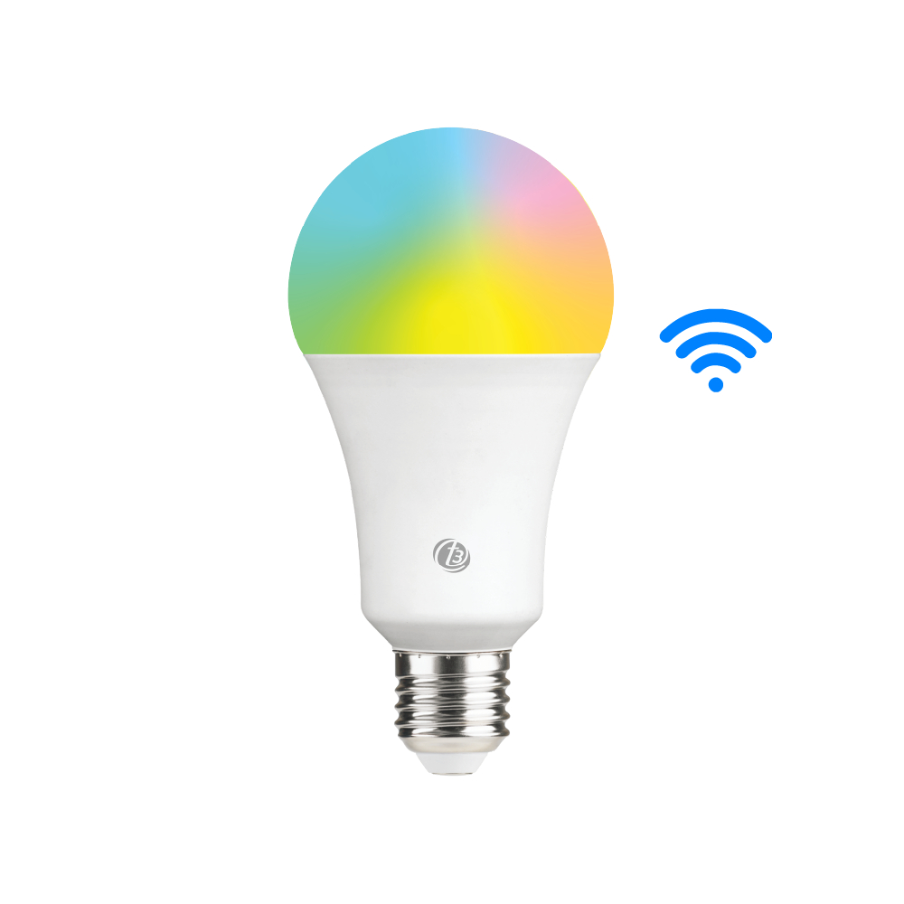 T3 Smart Bulb B1 Wi-Fi หลอดไฟอัจฉริยะ หลอดไฟเปลี่ยนสี E27 9W หลอดไฟLED ปรับเฉดสีได้ 16 ล้านสี รับประกัน 1 ปี
