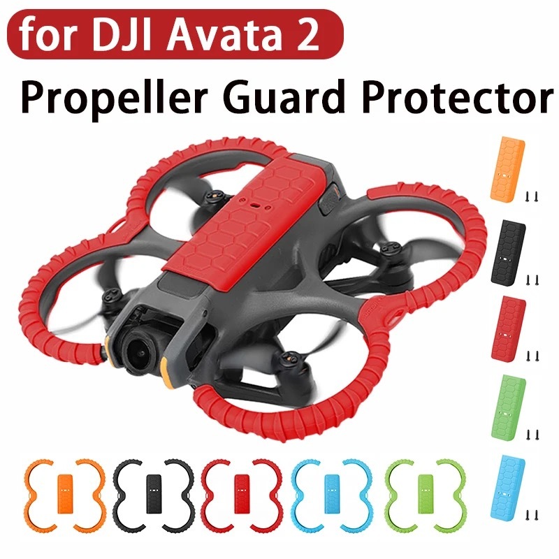 Sunnylife Avata 2 Propeller Guard Bumper Anti-collision Protection with Back Case for DJI Avata 2