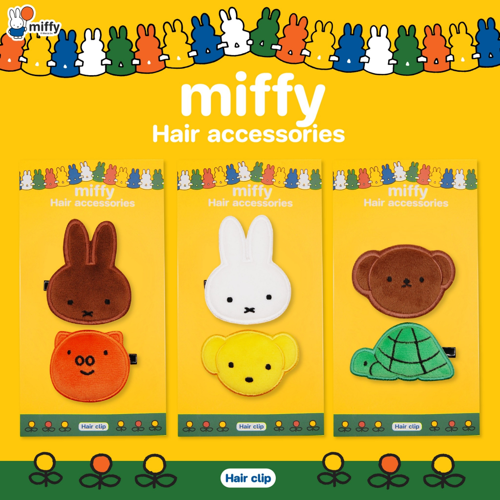 Hair Clips (Miffy & Friends)