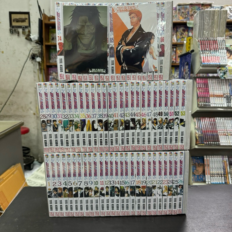 ชุด BLEACH เทพมรณะ บลีช เล่ม1-74 จบ มือหนึ่ง หนังสือการ์ตูน มังงะ